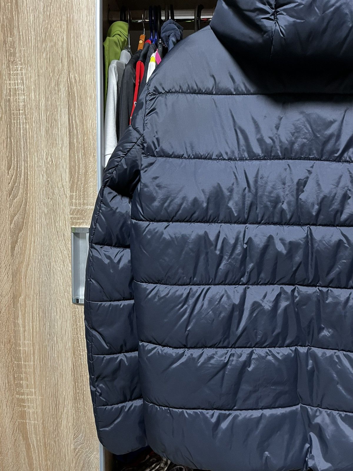 Barbour 🔴 BARBOUR BEACON HIKE QUILTED JACKET NAVY Size US M / EU 48-50 / 2 - 12 Thumbnail