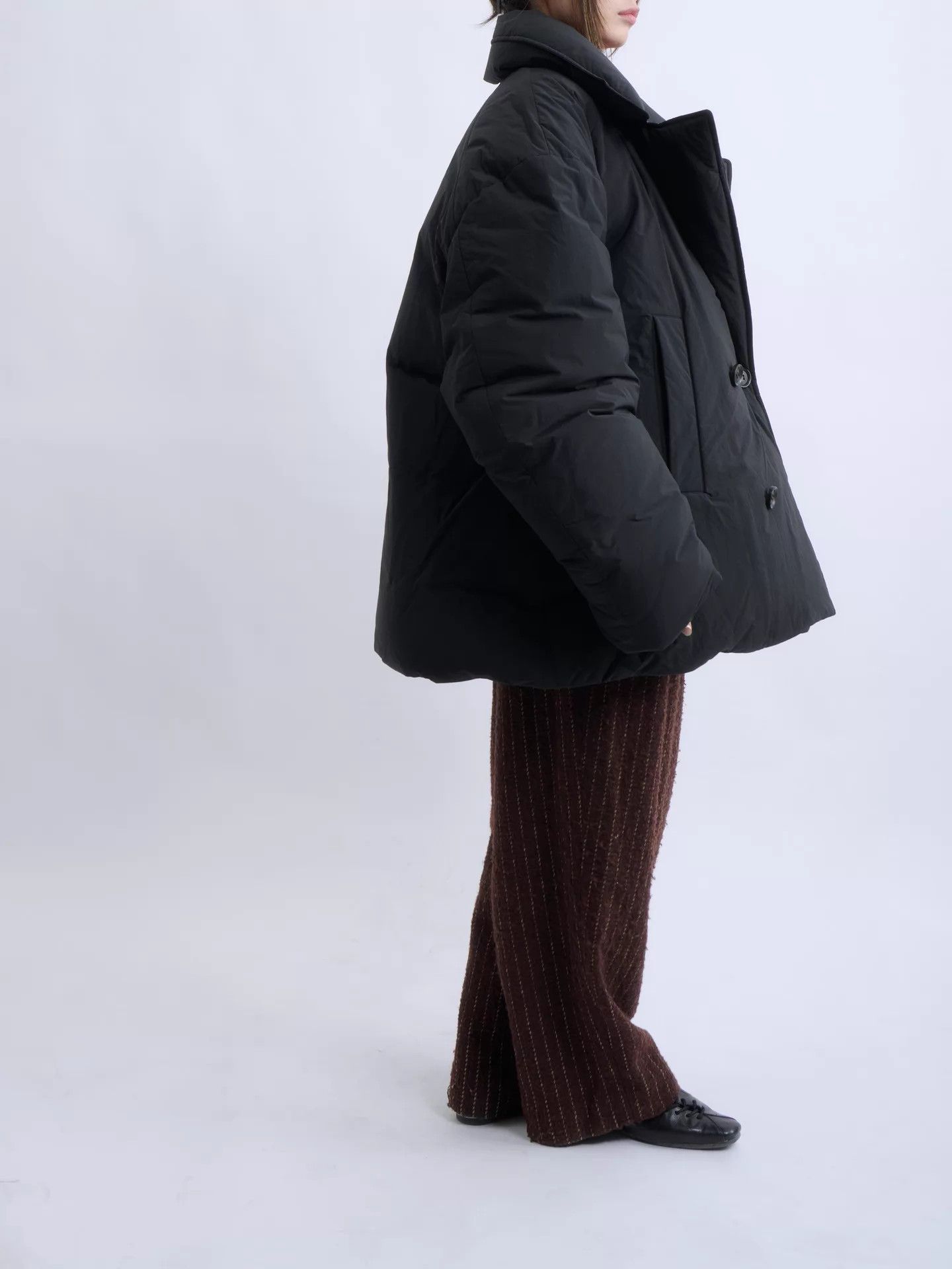 Juun.J JUUN.J 23FW Oversized Black Pea Down Size 48 Unisex Size US M / EU 48-50 / 2 - 5 Thumbnail