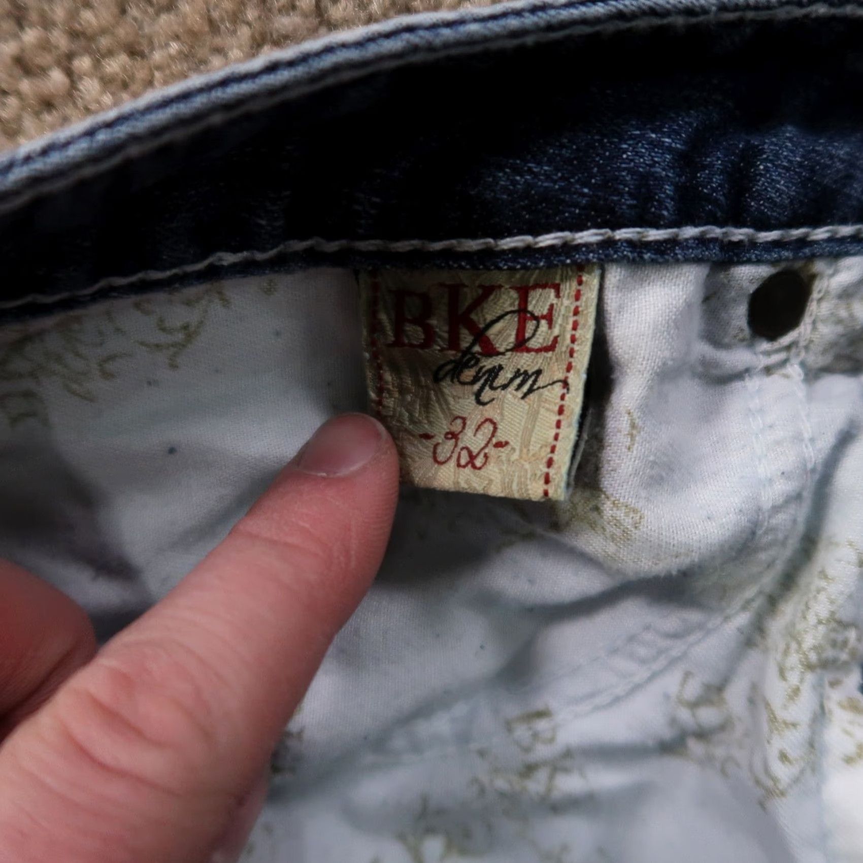 Vintage VINTAGE Buckle BKE kate Capri Jeans Women's 32 Blue Stretch Denim Mid Rise denim Capri Jeans Women 32 Blue Slimming Stretch 5-Pocket Size 24" / US 00 / IT 34 - 4 Thumbnail