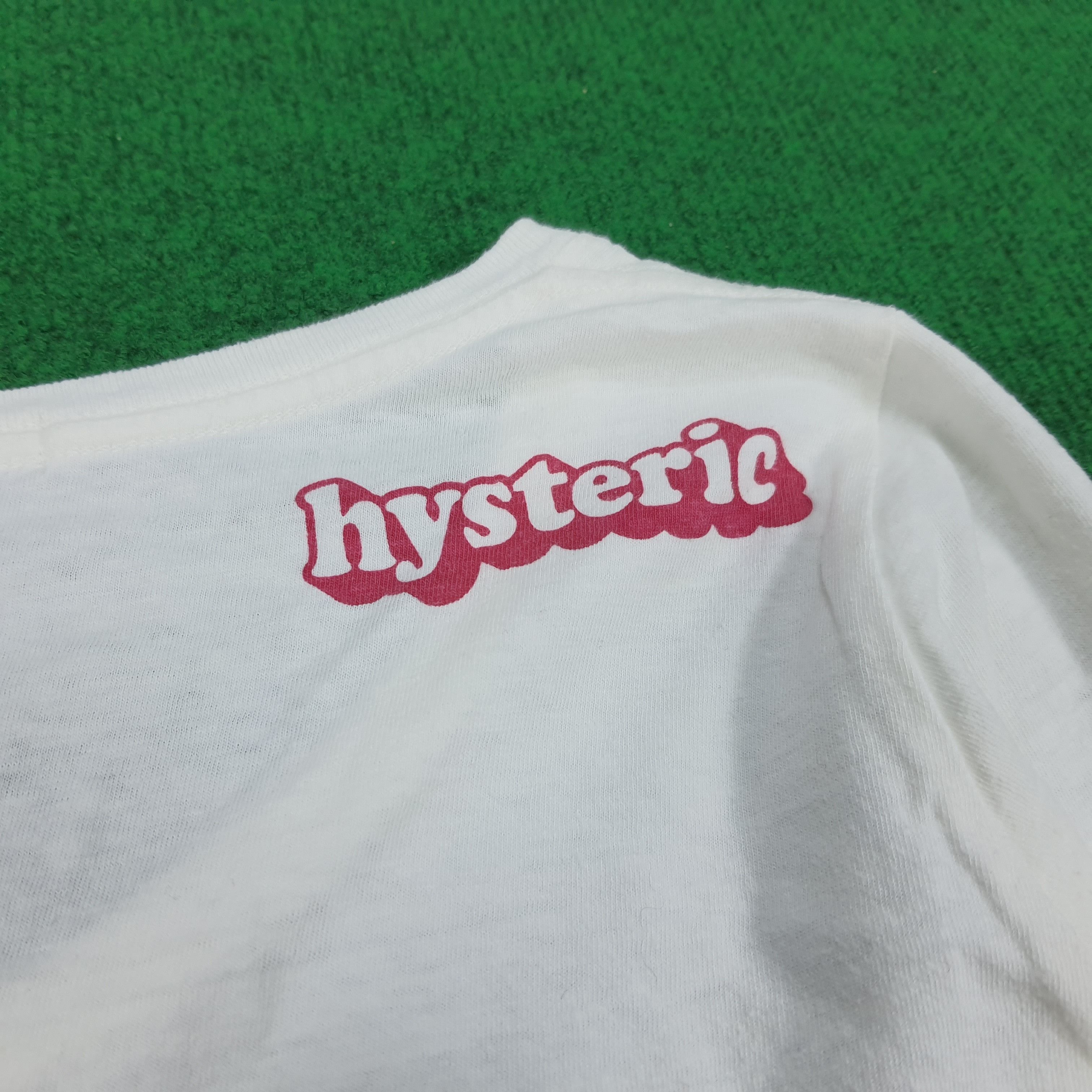 Hysteric Glamour × Japanese Brand × Vintage Vintage Hysteric Glamour Smile Japanese Brand Tshirt Size XS / US 0-2 / IT 36-38 - 4 Thumbnail