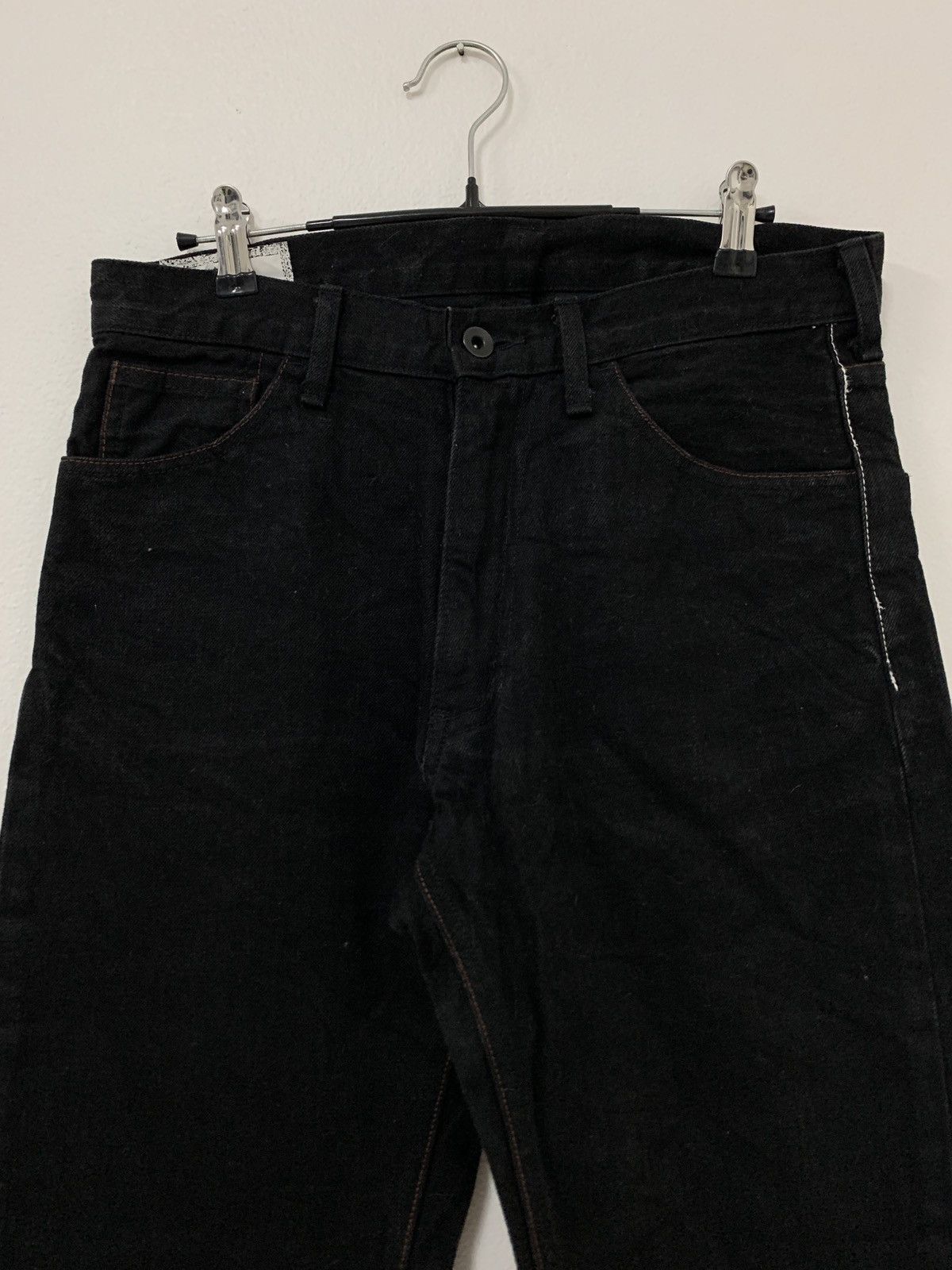 ABAHOUSE Super Black ABAHOUSE Denim Jeans Size US 30 / EU 46 - 2 Thumbnail