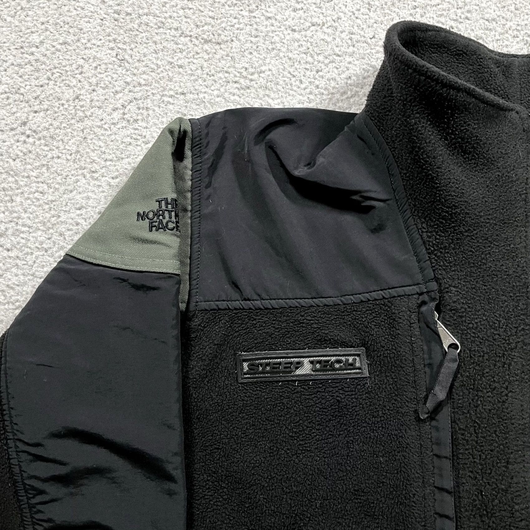 The North Face The North Face Jacket Mens L Fleece Steep Tech USA 90s Vintage Full Zip Outdoor Size US L / EU 52-54 / 3 - 5 Thumbnail