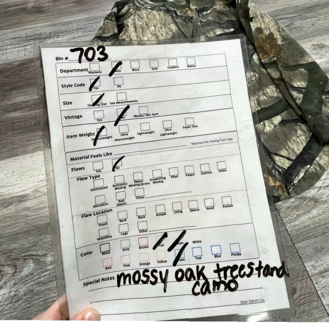 Russell Athletic VINTAGE Russell Outdoors Mossy Oak Tree Stand Camouflage Mens XL Hunting Camo Shirt Size US XL / EU 56 / 4 - 8 Thumbnail