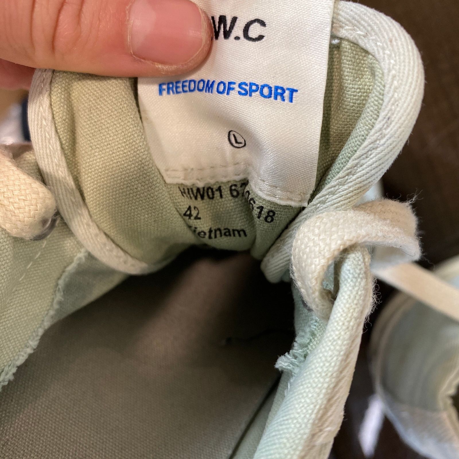 Stepney Workers Club Stepney Workers Club SWC Dellow Canvas Sneakers Shoes 42/ 9 Size US 9 / EU 42 - 10 Thumbnail