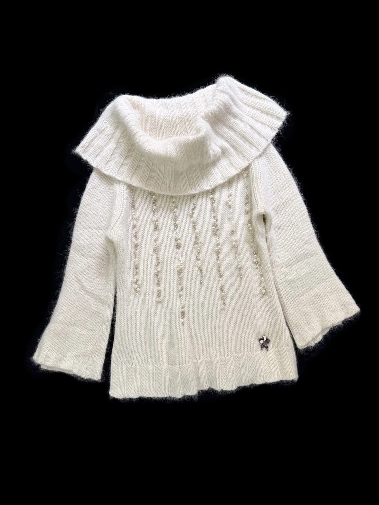 John Galliano John Galliano Vintage Beaded Pullover Sweater Size S / US 4 / IT 40 - 1 Thumbnail