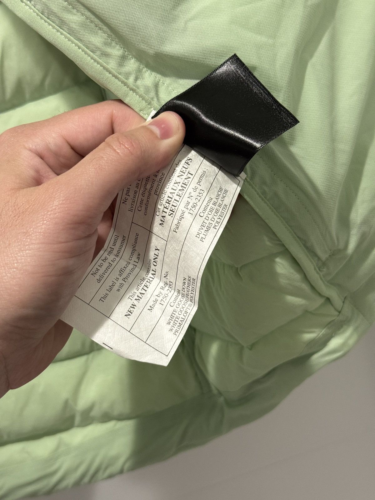 Lululemon Lululemon Navigation Goose Down Puffer Vest Creamy Mint Sz L Size US L / EU 52-54 / 3 - 13 Thumbnail
