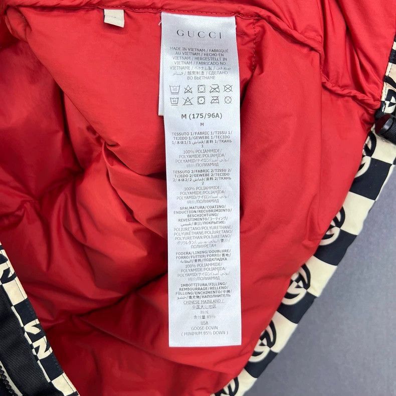 Gucci Gucci North Face Checkered Logo Vest-2506 Size US M / EU 48-50 / 2 - 4 Thumbnail
