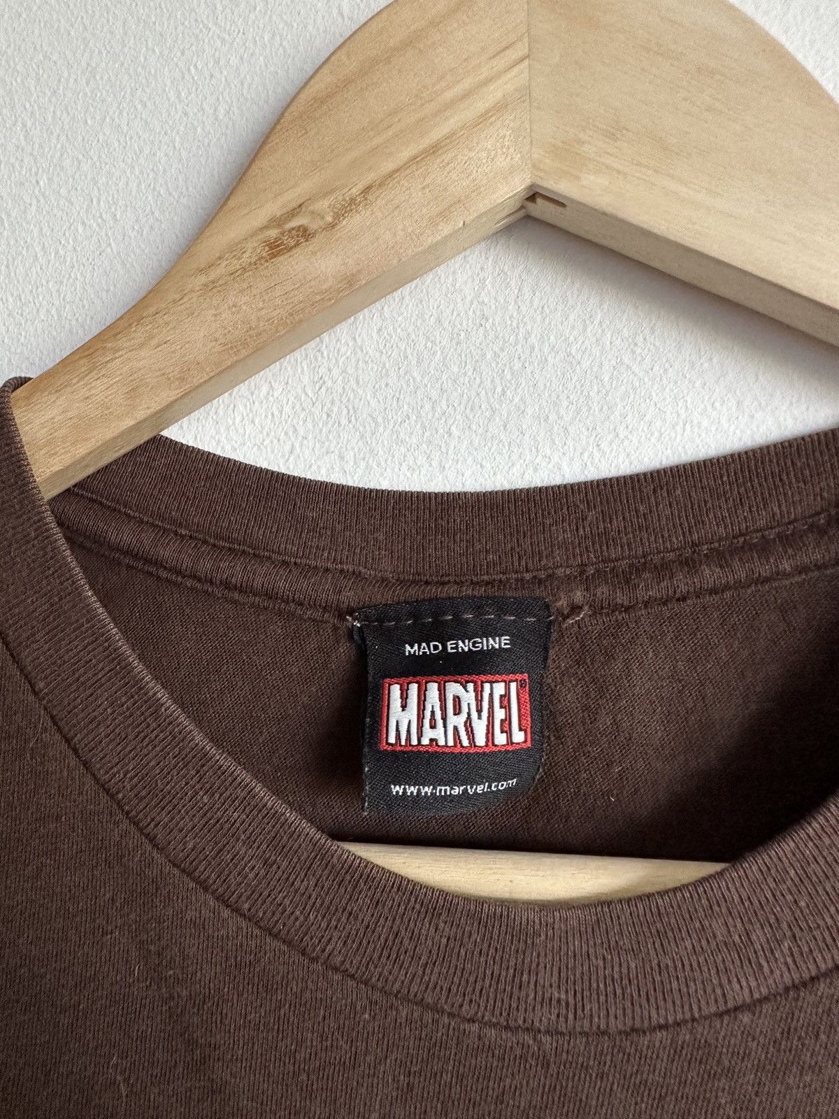 Marvel Comics The Punisher Brown Tee streetwear comics marvel swag Size US S / EU 44-46 / 1 - 3 Thumbnail