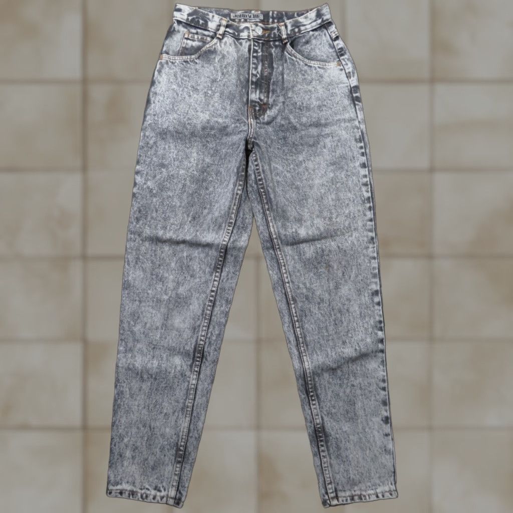 Jordache VTG Jordache Jeans Denim USA Ladies Misses 9 26X27 High Waist Acid wash 1980s Disco Mens? Size 26" / US 2 / IT 38 - 1 Thumbnail