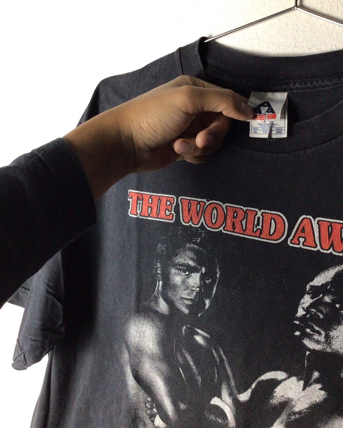 Other Floyd Mayweather VS Ocar De la hoya 2007 Size US XL / EU 56 / 4 - 5 Thumbnail