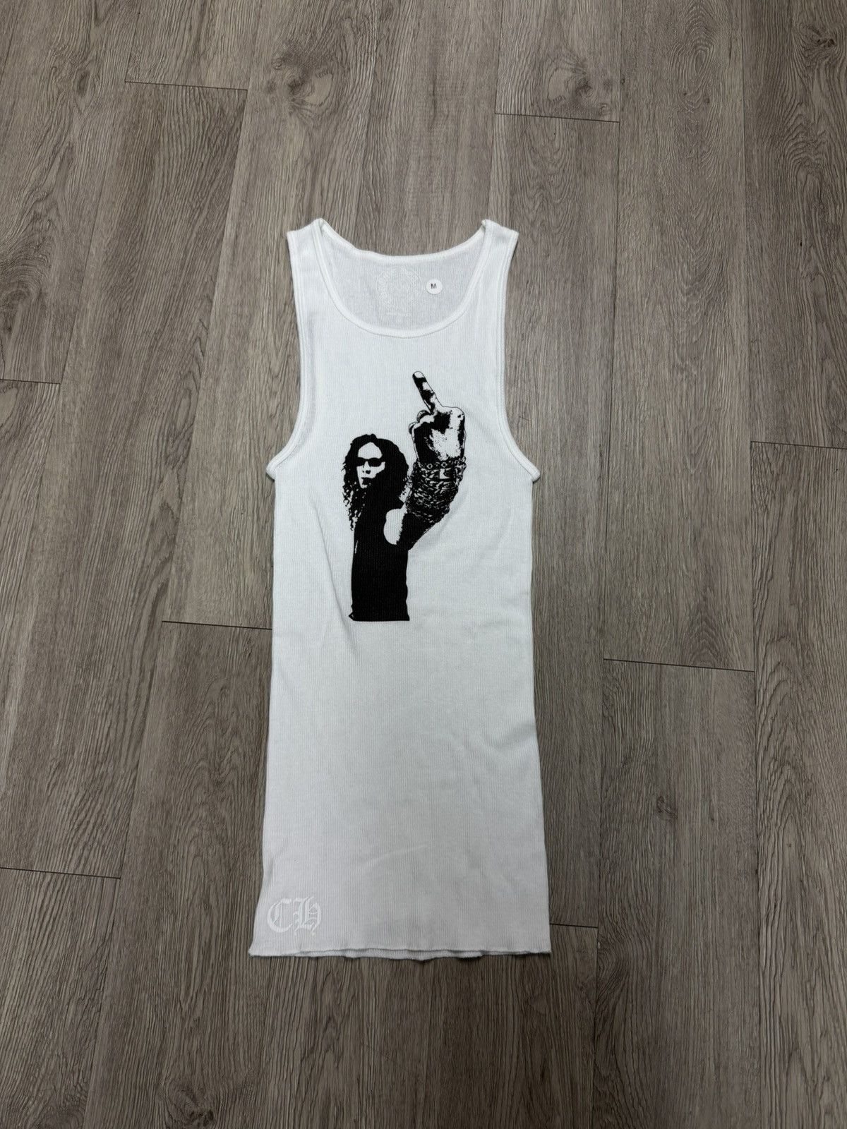 Chrome Hearts Chrome Hearts White Richard Stark Tank Top Medium Size US M / EU 48-50 / 2 - 1 Thumbnail