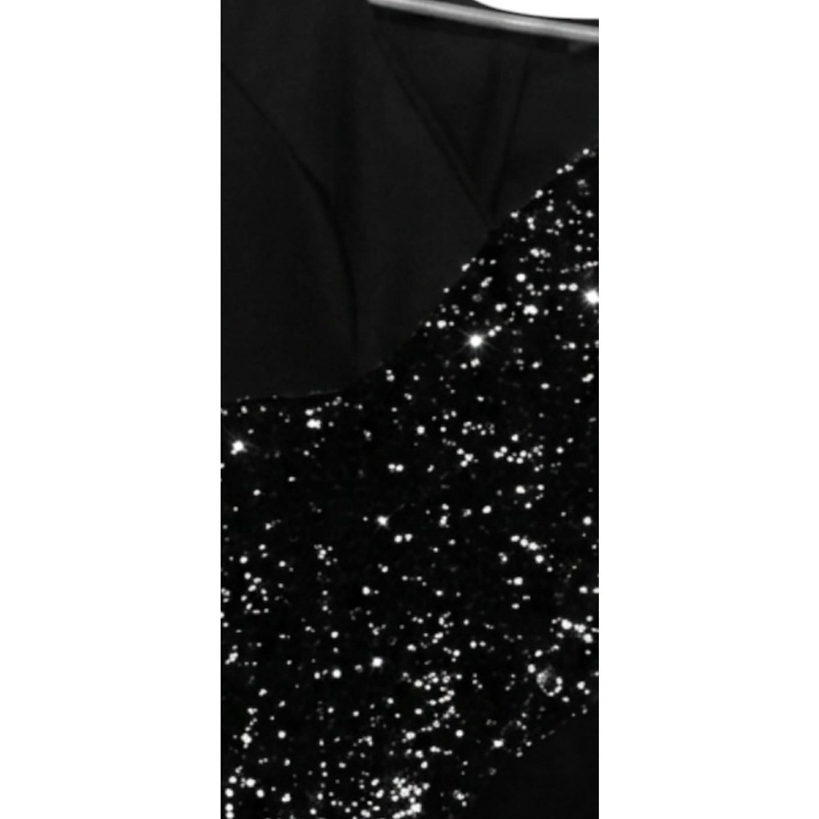 Other Formal Gown Dress Black long Sleeved Sequin Bead Jeweled 3XL Size 3XL / US 20-22 - 9 Thumbnail