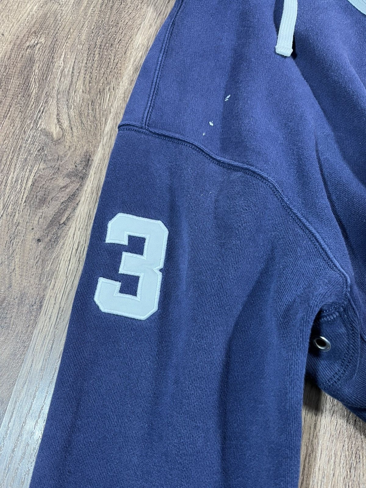 Polo Ralph Lauren Vintage Polo Ralph Lauren Distressed Hoodie Big Logo 🐎 Size US XXL / EU 58 / 5 - 5 Thumbnail