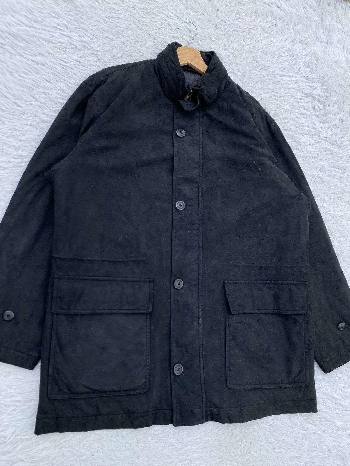 Burberry Rare Vintage 90s Burberry Black Jacket Size US L / EU 52-54 / 3 - 5 Thumbnail