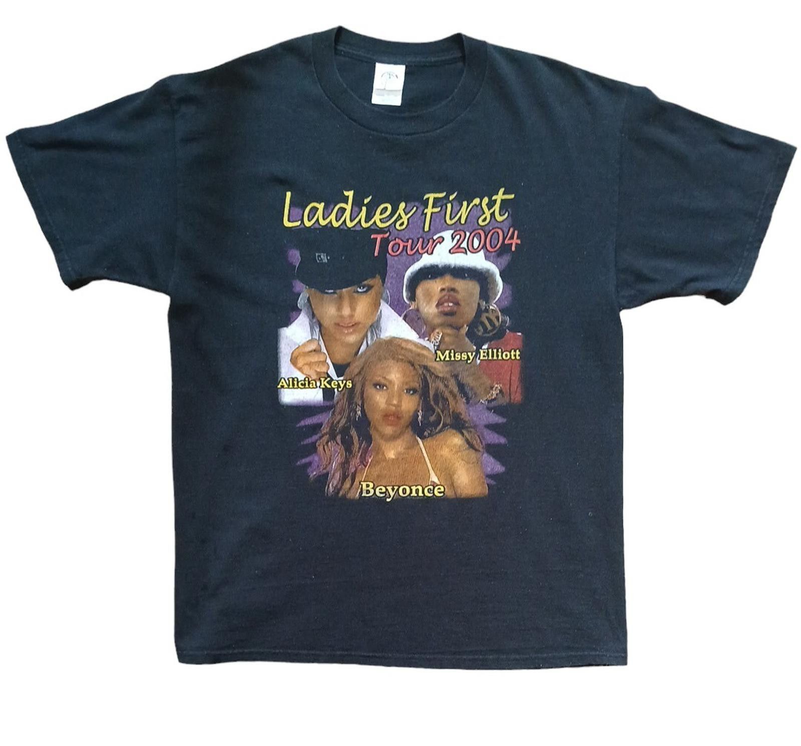 Delta Ladies First Tour Large Rap T-Shirt Beyonce/Missy Elliott Size US L / EU 52-54 / 3 - 1 Thumbnail