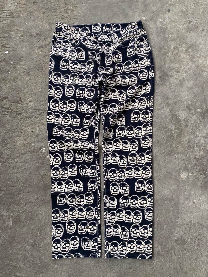 Hysteric Glamour Hysteric glamour skull pants | Grailed