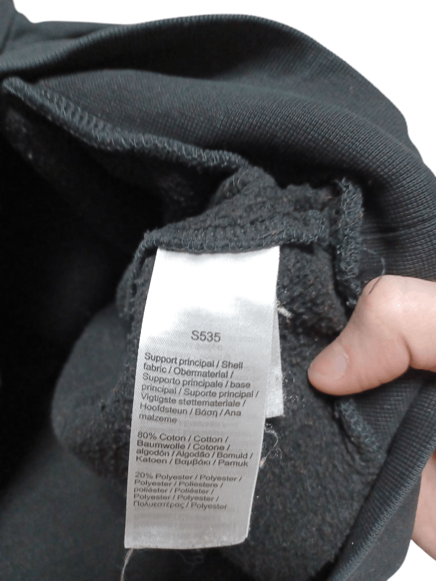 Lacoste LACOSTE SOME DIRTY AND DISTRESSED FIRE HOODIE Size US XL / EU 56 / 4 - 6 Thumbnail