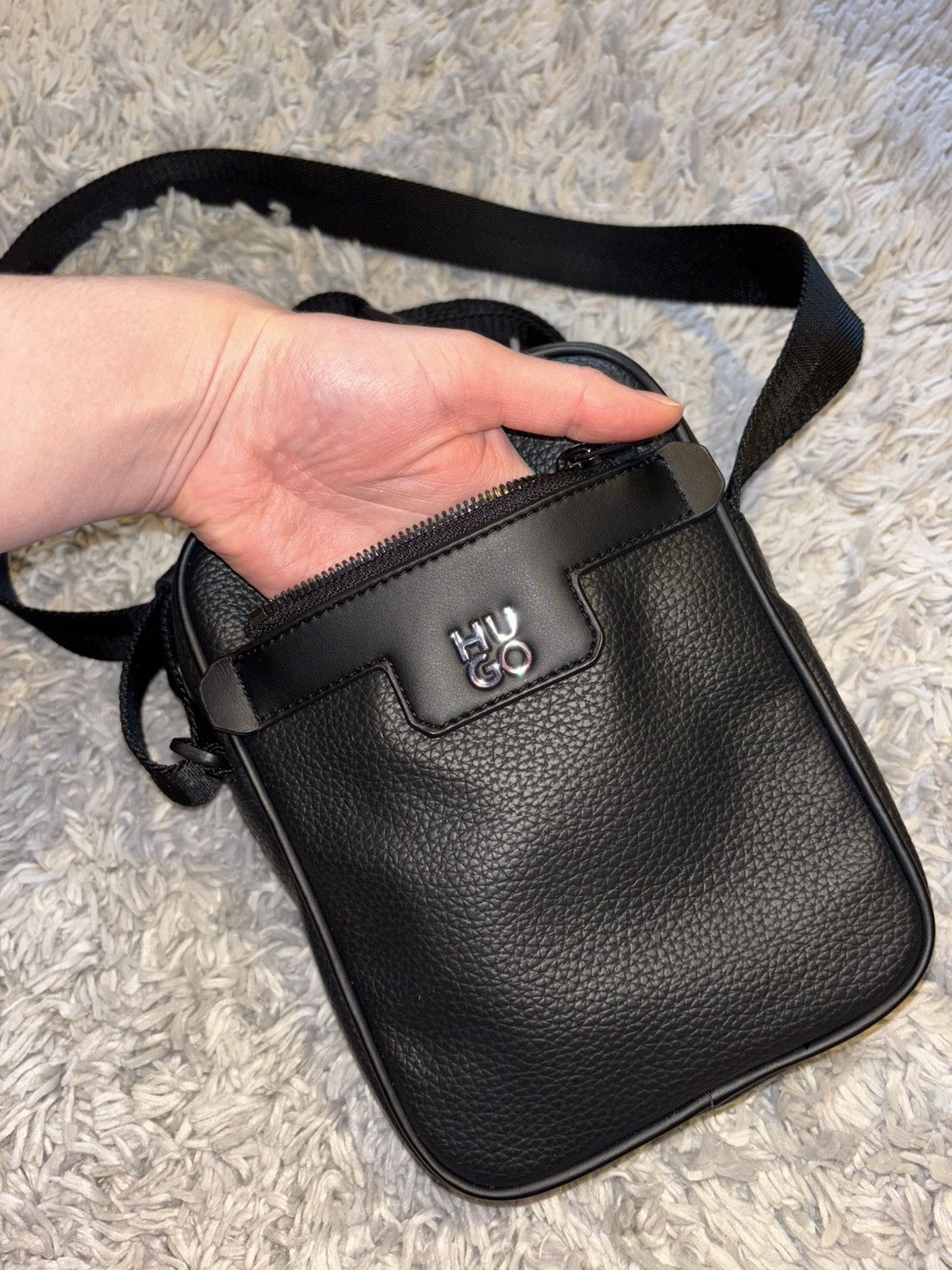 Hugo HUGO Hugo Boss Black Crossbody/Reporter Bag Size ONE SIZE - 2 Thumbnail