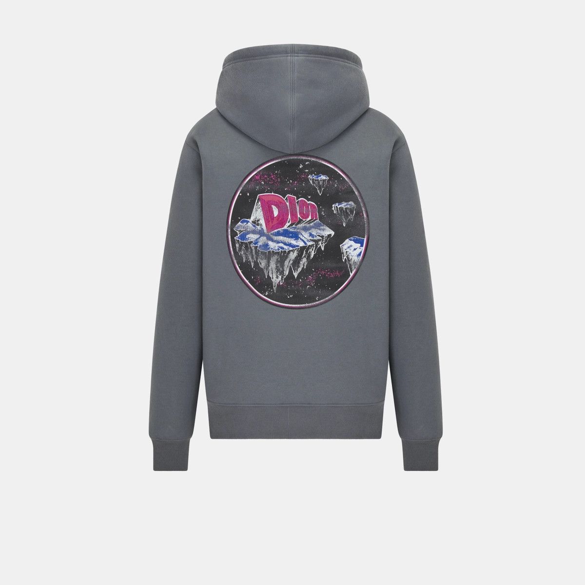 Dior o1bcso1str0225 Hooded Sweatshirt, Relaxed Fit in Grey Size US XL / EU 56 / 4 - 2 Thumbnail