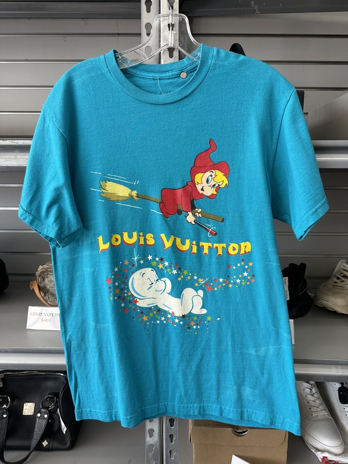 Mega Yacht MEGA YACHT CASPER LOUIS VUITTON LV T-SHIRT BLUE Size US M / EU 48-50 / 2 - 1 Thumbnail