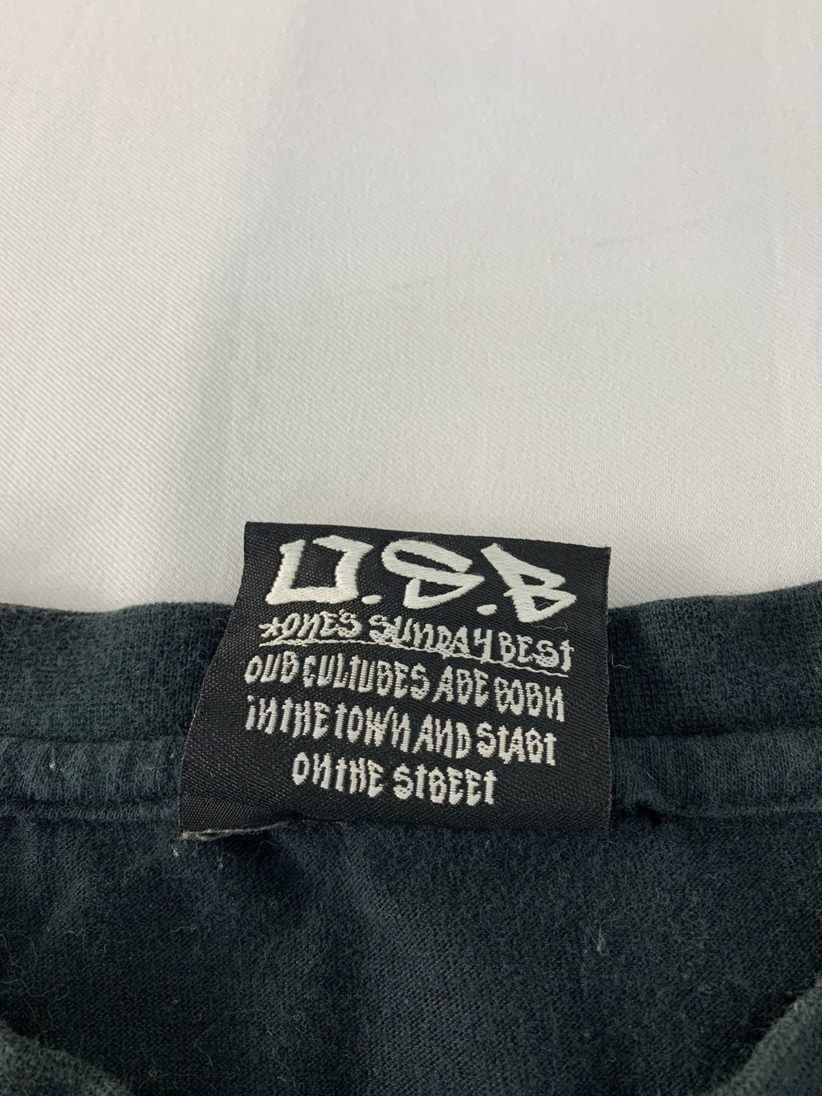 Vintage USB One Sunday Best Vogue Town Skateboard Big Logo Size US L / EU 52-54 / 3 - 6 Thumbnail