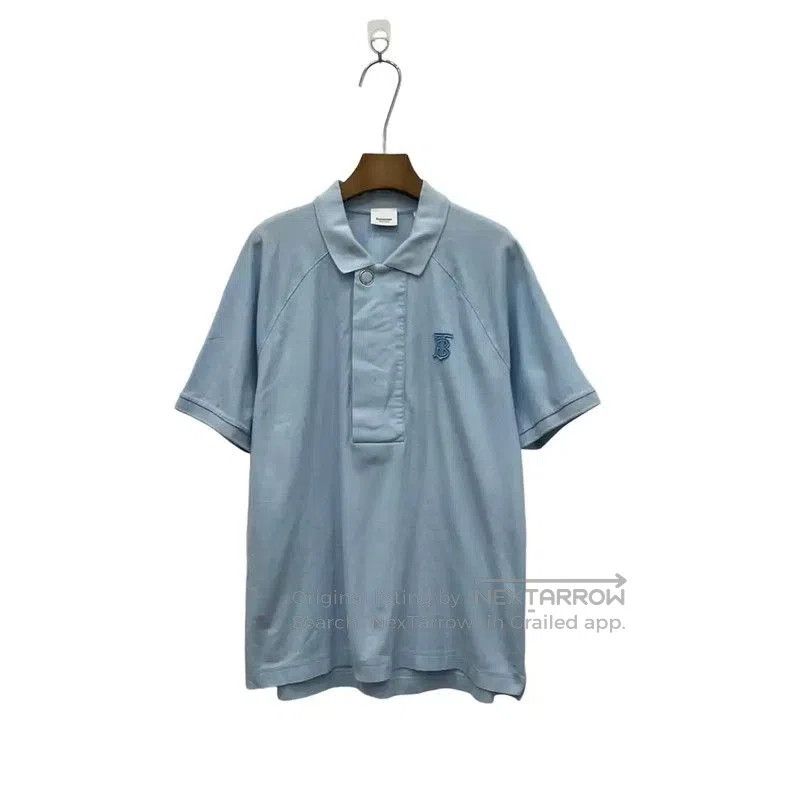 Burberry Burberry Blue Women's T-Shirt Size L. Size L / US 10 / IT 46 - 1 Thumbnail