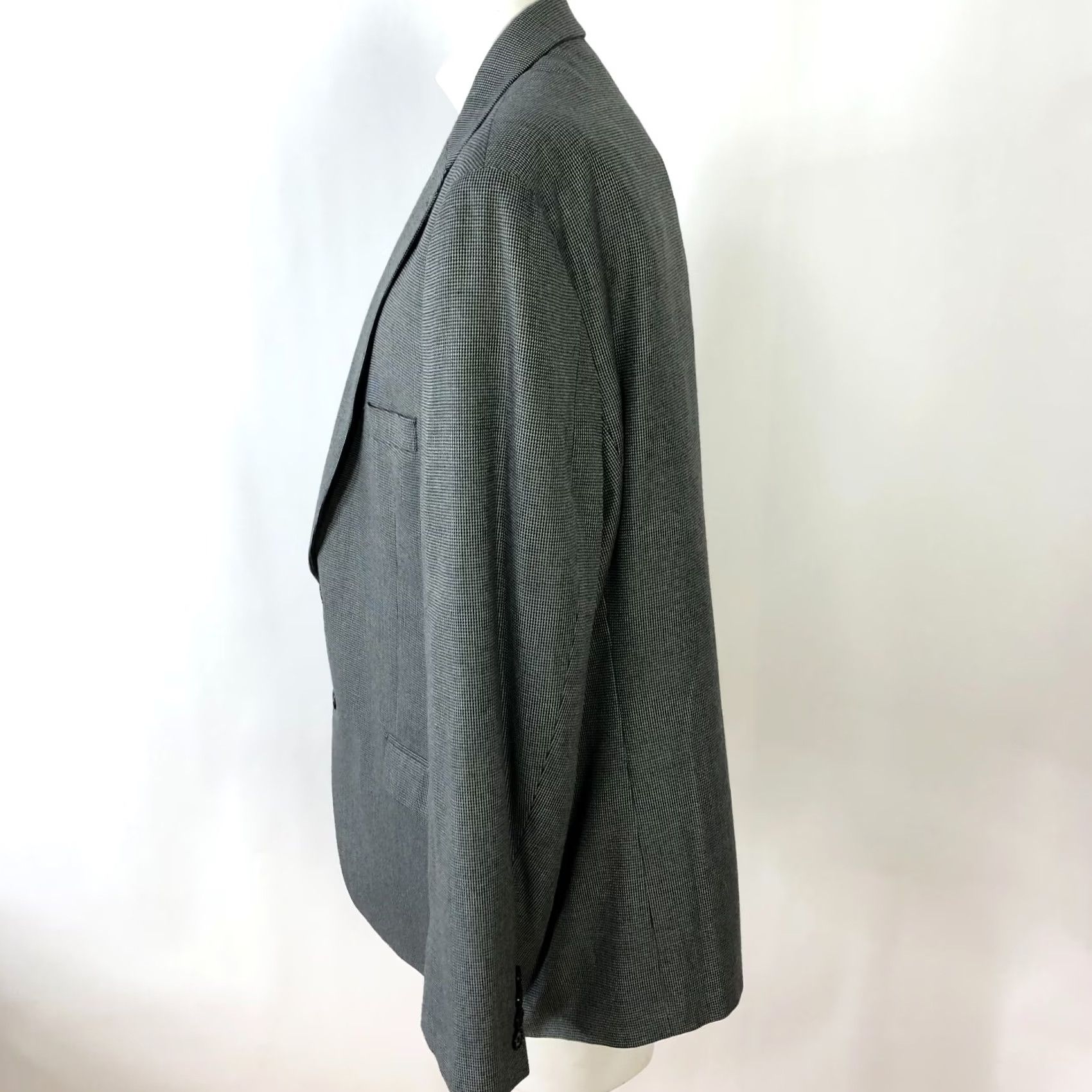 Ralph Lauren Lauren Ralph Lauren Green Label Sport Coat Jacket Gray Blue 48R Men Regular Notch Two-Button Front Houndstooth Vintage No Size US M / EU 48-50 / 2 - 3 Thumbnail