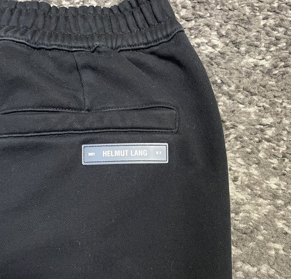 Helmut Lang Helmut Lang Two Tone Sweatpants Black/Navy Size US 32 / EU 48 - 3 Thumbnail