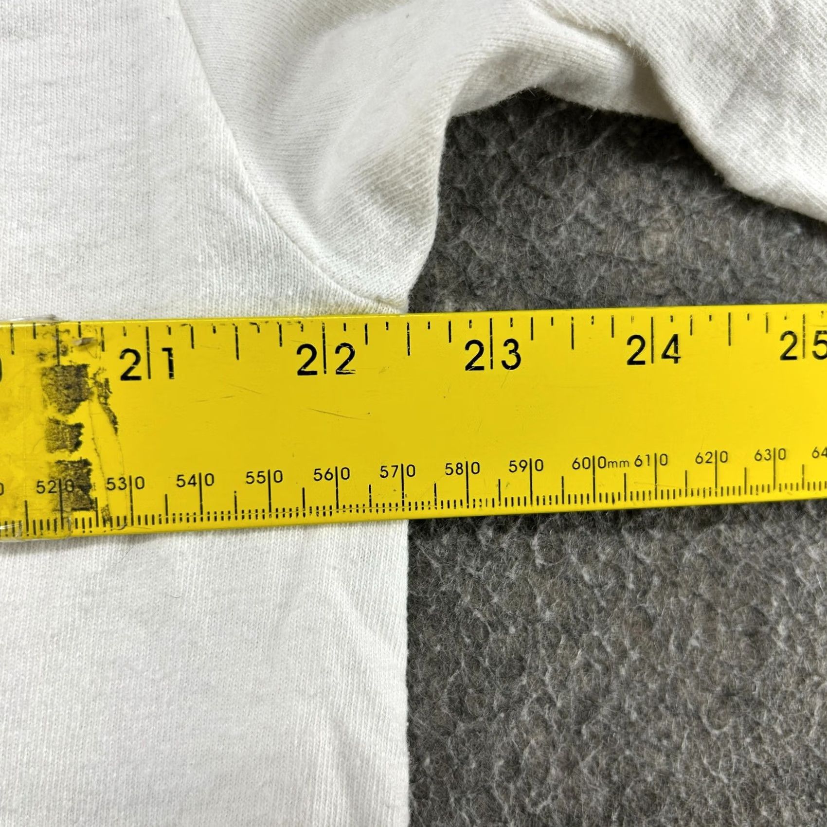 Tultex VINTAGE Santa Claus Shirt Mens XL White 90s Christmas Tultex Cotton Short Sleeve Crew Neck Swoosh Logo Reflective Machine Washable Size US XL / EU 56 / 4 - 5 Thumbnail