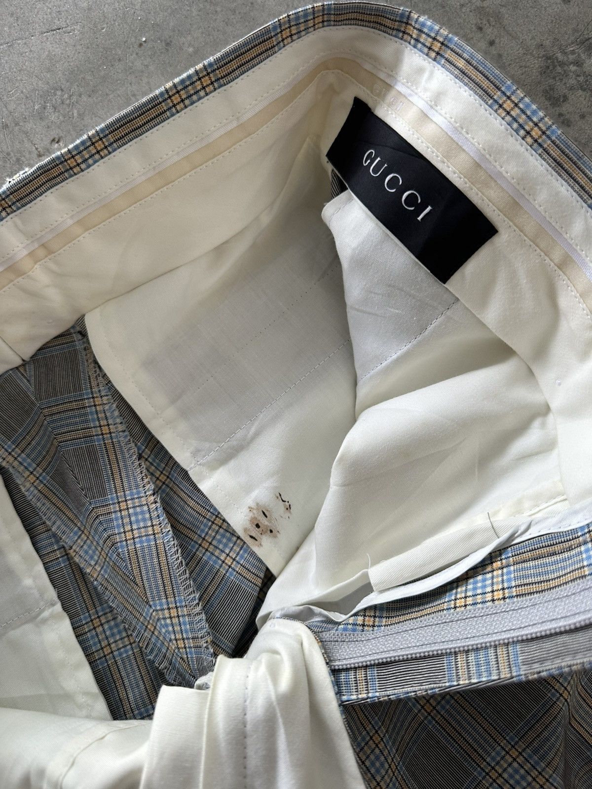 Gucci Gucci Plaid Trousers Pant Size 30" / US 8 / IT 44 - 8 Thumbnail