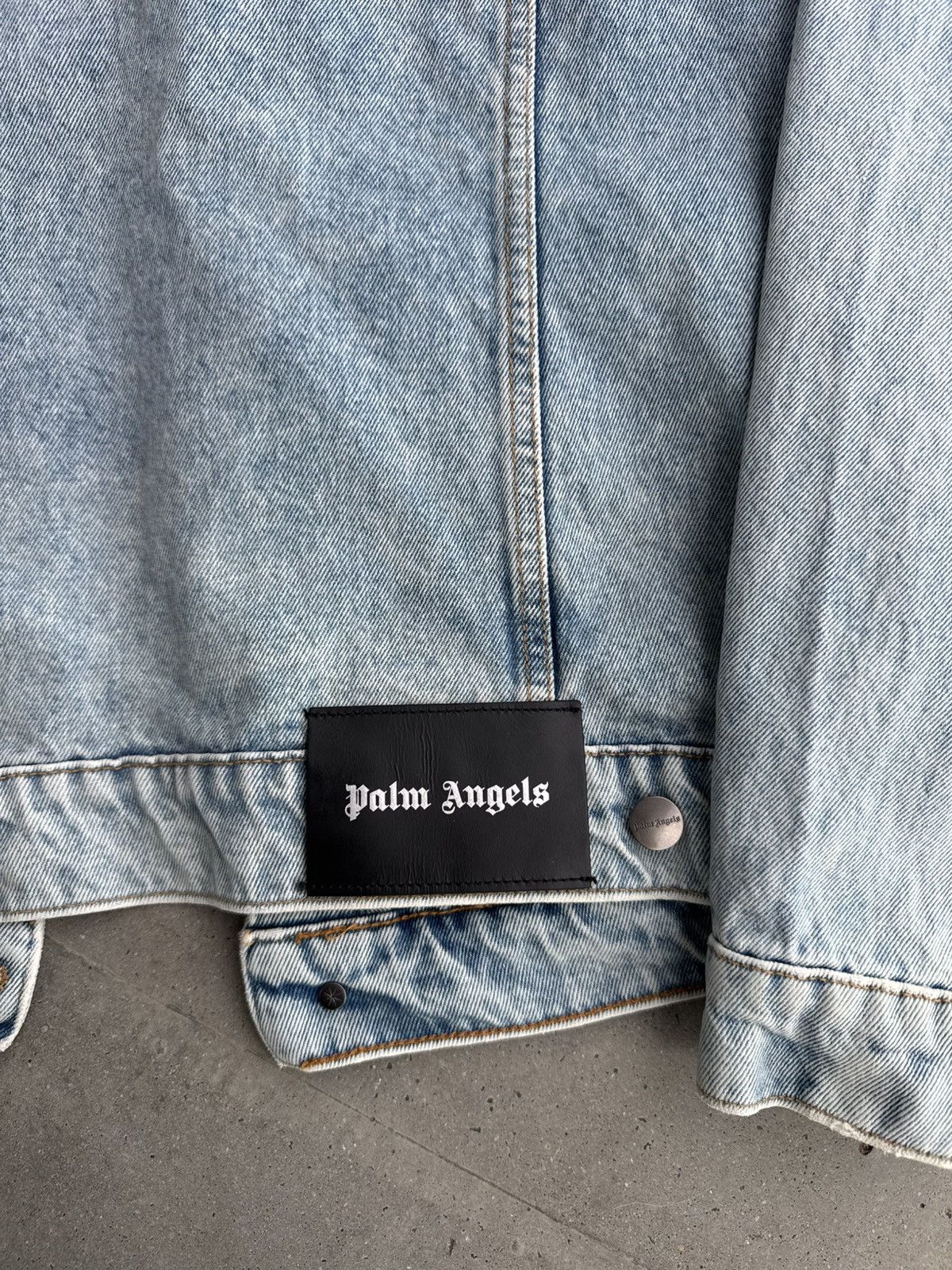 Palm Angels Palm Angels Denim Jeans Jacket Streetwear Hype Sneakers rare Size US L / EU 52-54 / 3 - 3 Thumbnail