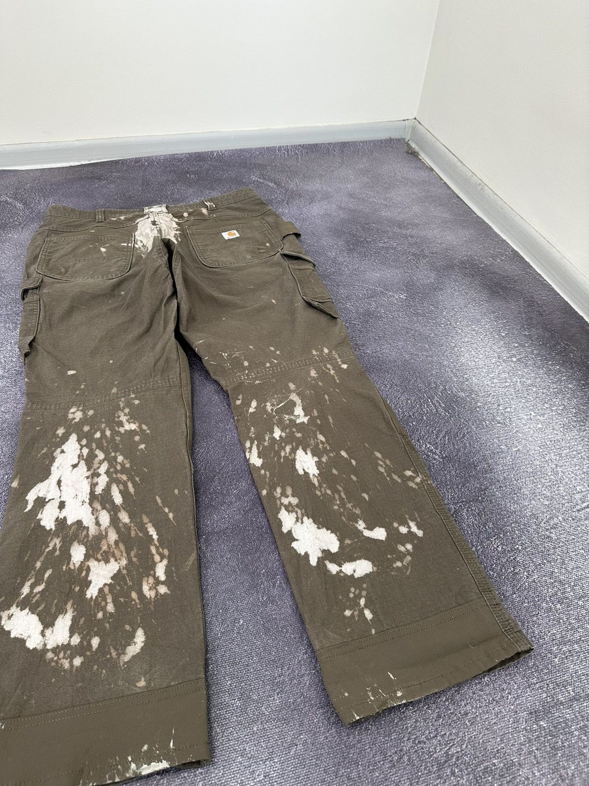 Carhartt Vintage Carhartt Double Knee Distressed USA Opium Work Pants Size US 38 / EU 54 - 12 Thumbnail