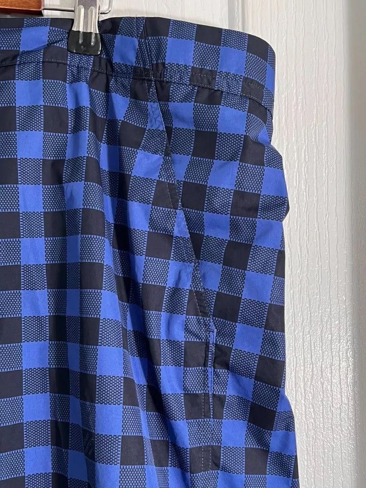 Louis Vuitton LOUIS VUITTON Damier Ebene Board Short Swim Trunks Blue XXL Size US 38 / EU 54 - 4 Thumbnail