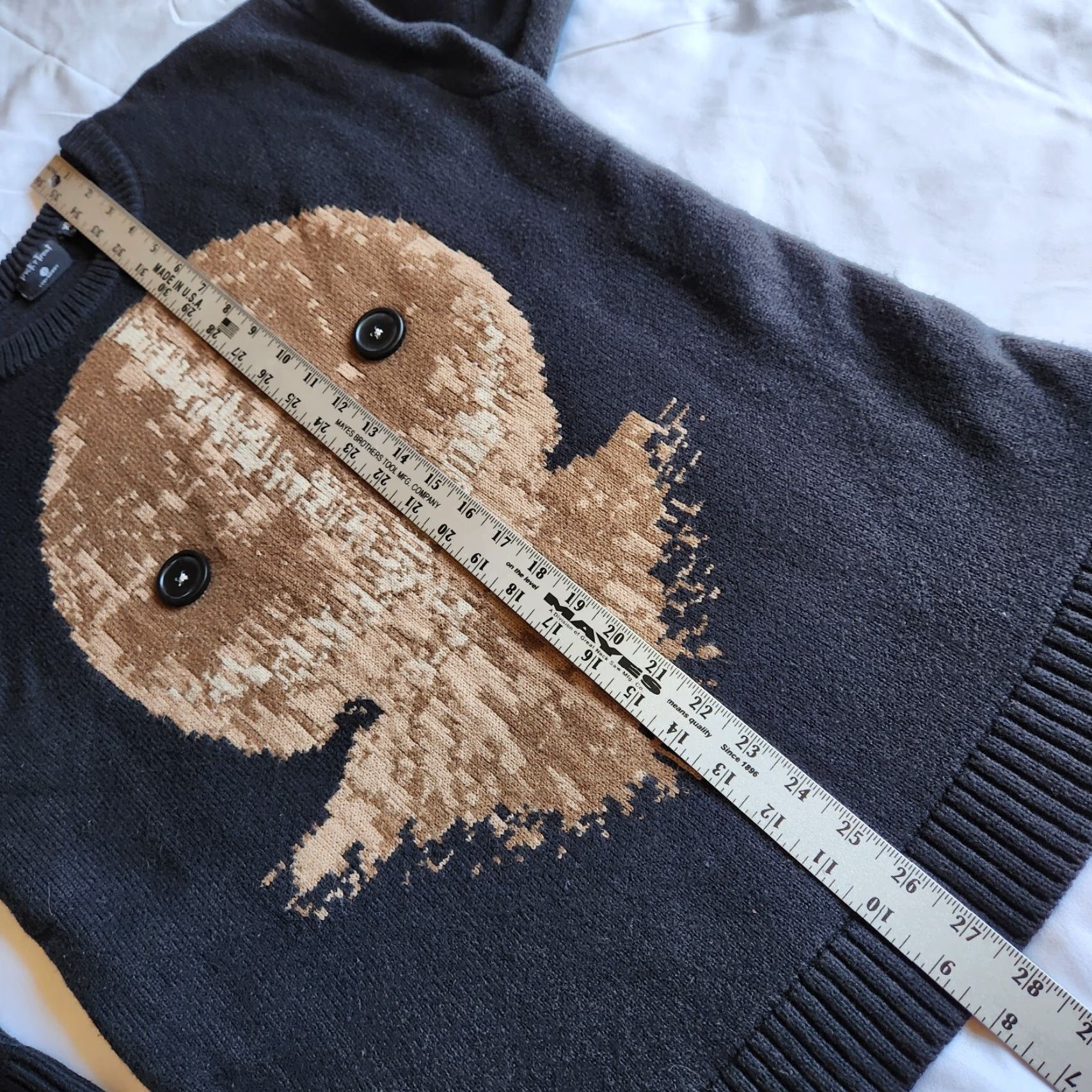 Hot Topic VINTAGE? No — Actually Trick 'r Treat Sam Spooky Season Halloween Horror Movie Black XL Knit Sweater Size XL / US 12-14 / IT 48-50 - 6 Thumbnail