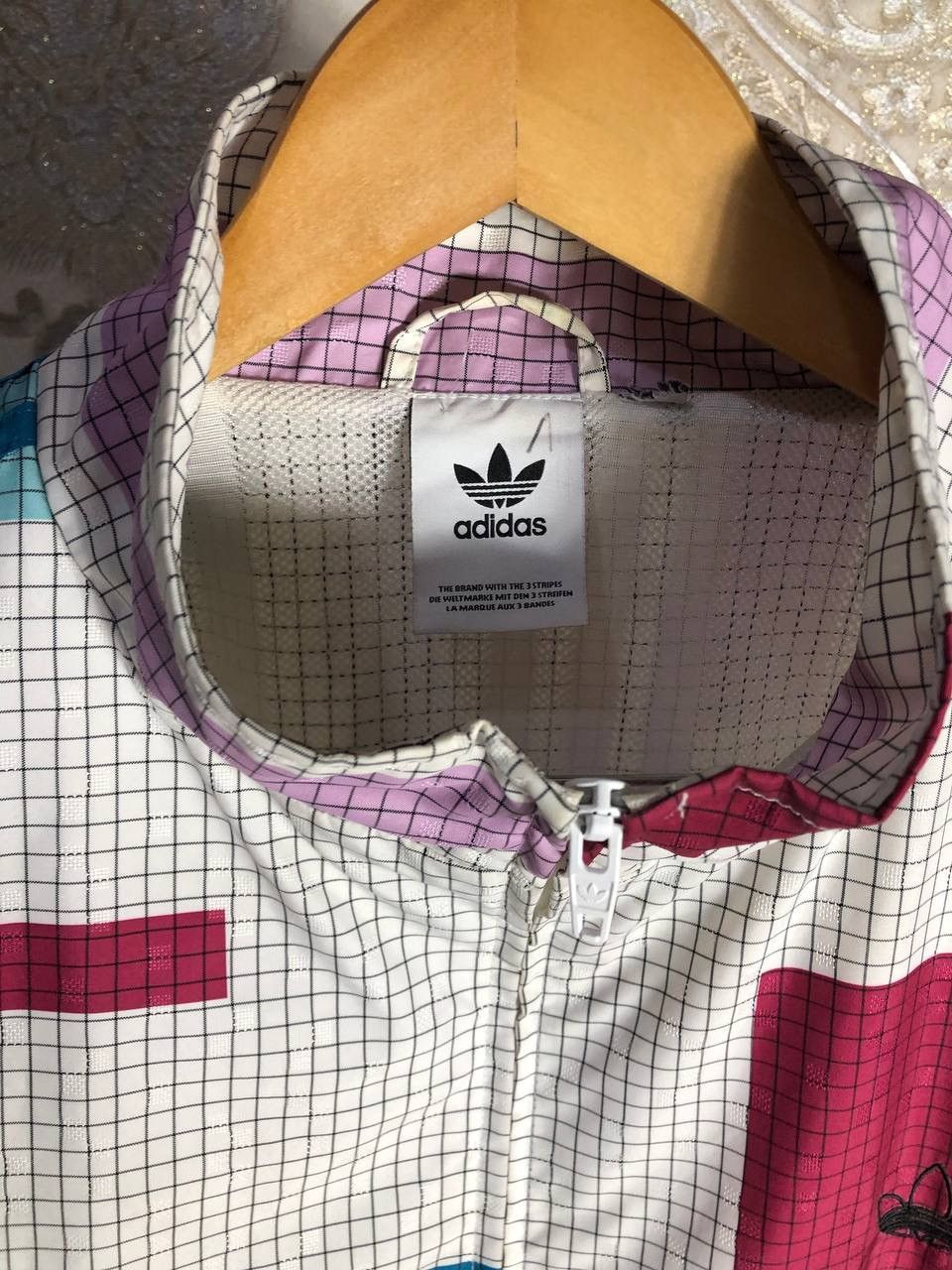 Adidas × Vintage VERY RARE ADIDAS ORIGINAL DESIGNER LIGHT JACKET JAPAN STYLE Size US XXL / EU 58 / 5 - 4 Thumbnail
