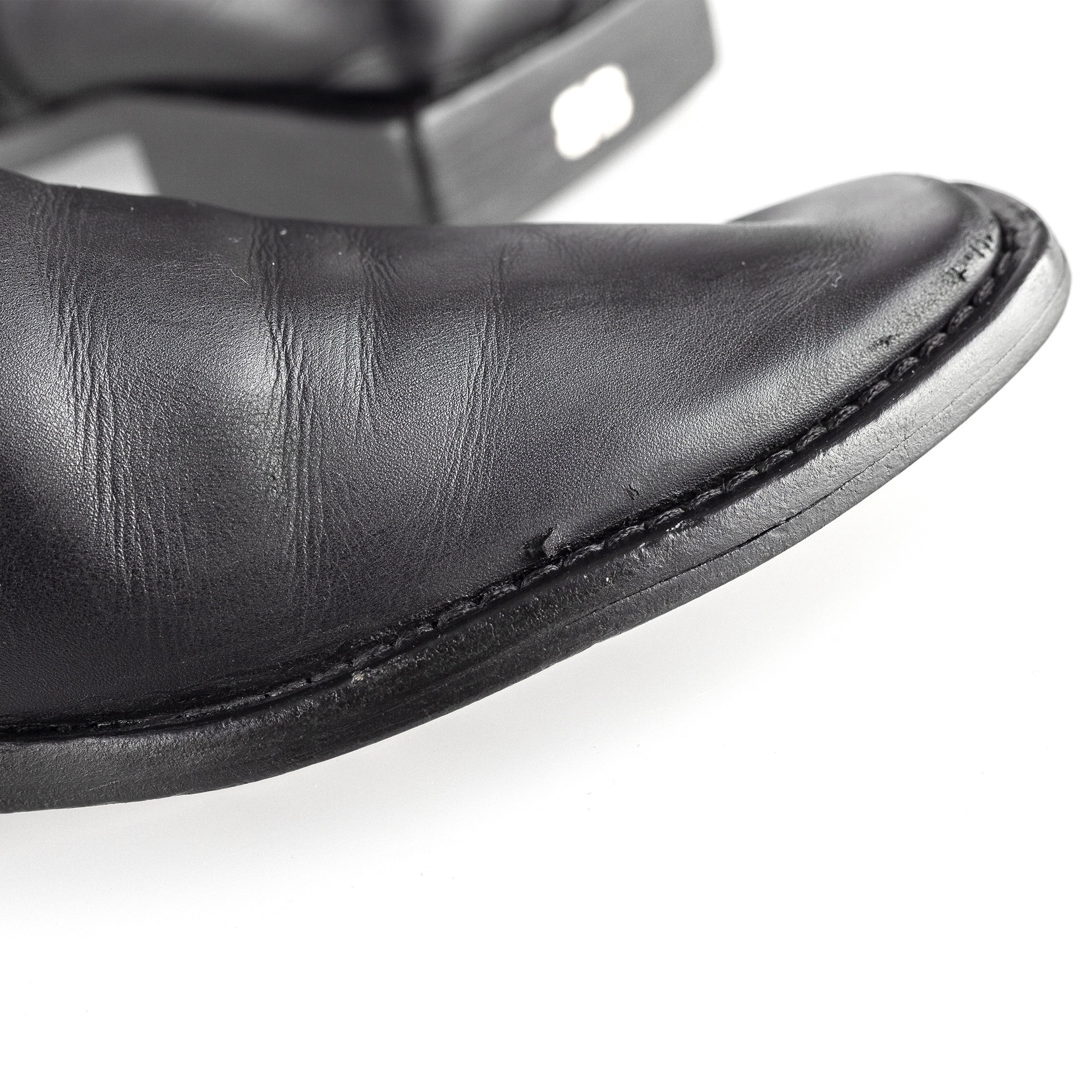Balenciaga Balenciaga BB RIM BACK LOGO LEATHER BOOTS (39 EU) Size US 8 / IT 38 - 5 Thumbnail