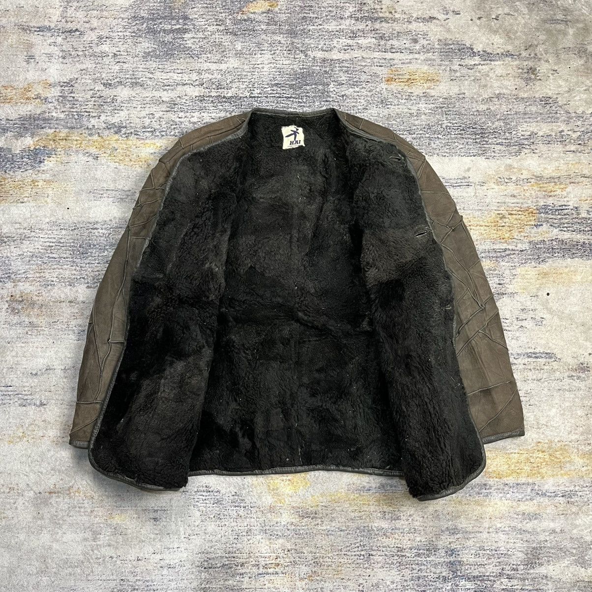 Issey Miyake 90s hai sporting gear issey miyake patchwork leather jacket Size US M / EU 48-50 / 2 - 8 Thumbnail
