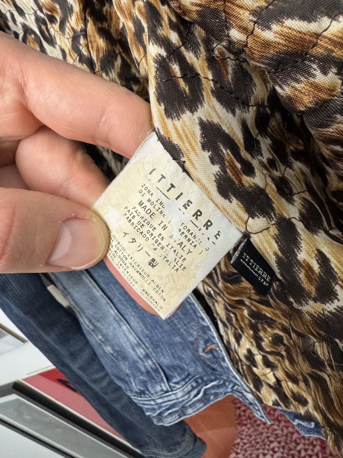 Dolce & Gabbana Vintage Y2k Dolce&Gabbana Leopard Designer Denim Jacket Rare Size M / US 6-8 / IT 42-44 - 6 Thumbnail