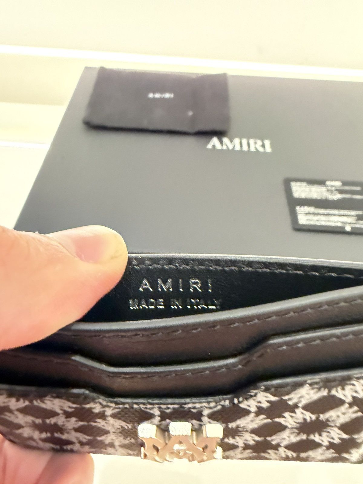 Amiri AMIRI MA Monogram Card Holder Size ONE SIZE - 4 Thumbnail