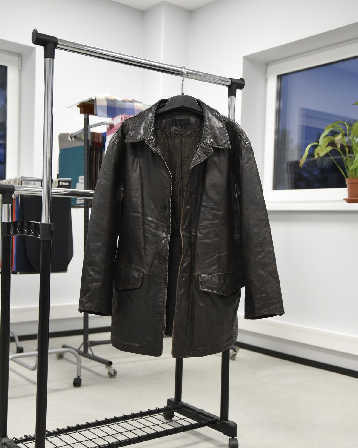 Porsche Design × Vintage Extremely Rare Vintage Porsche Leather Driver’s Jacket Size US XL / EU 56 / 4 - 3 Thumbnail