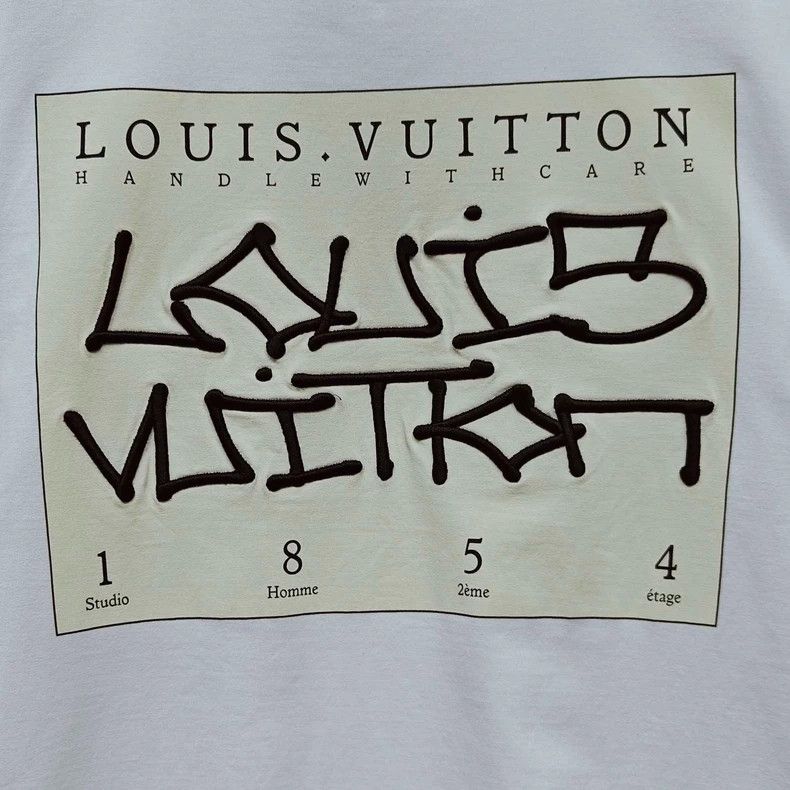 Louis Vuitton Louis Vuitton Pictorial cursive signature embroidered short Size US L / EU 52-54 / 3 - 3 Thumbnail