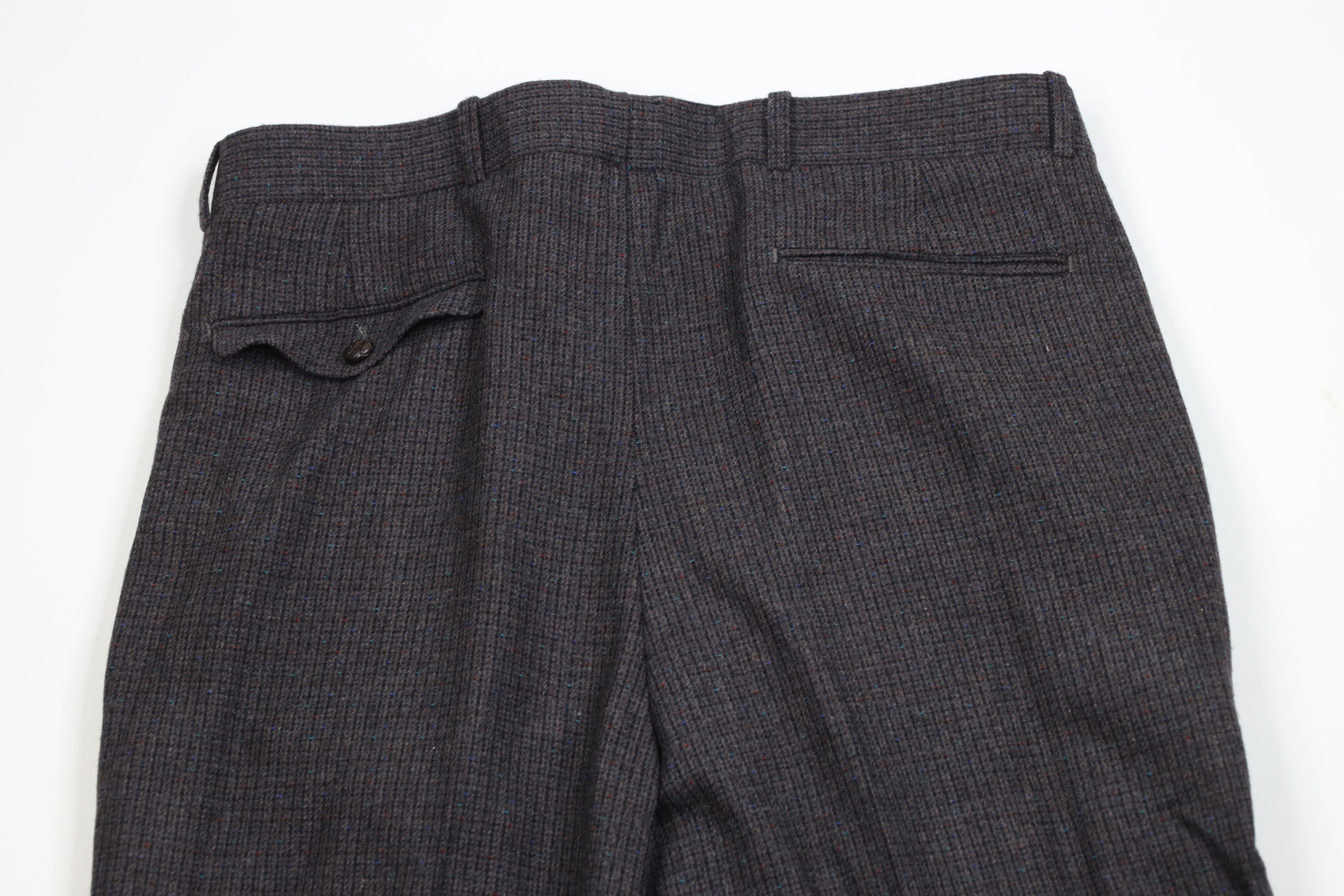 Vintage Vintage 90s Streetwear Wide Leg Chino Pants Rainbow Fleck Size US 34 / EU 50 - 10 Thumbnail