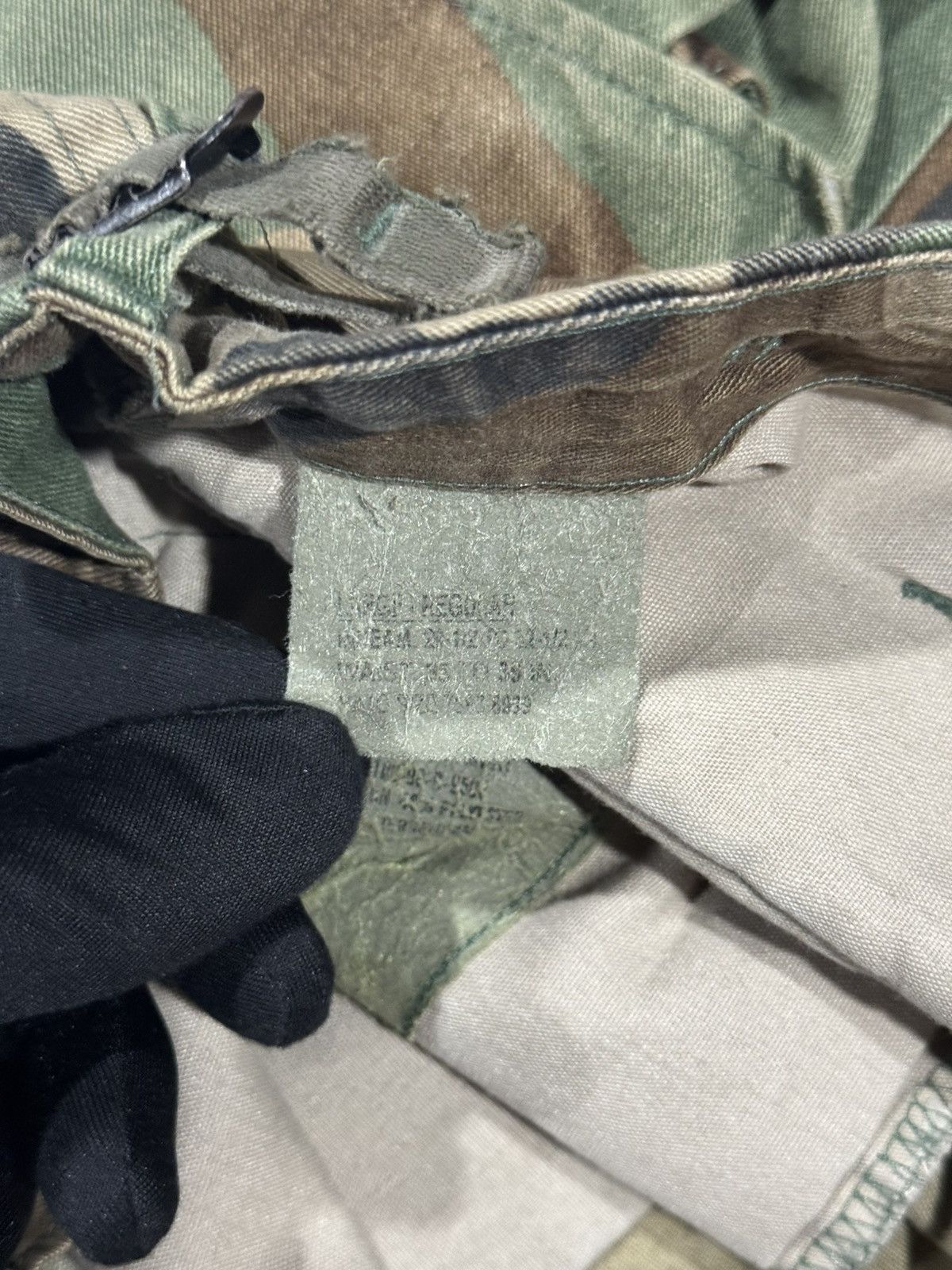 Vintage 1990s Vintage Propper US Military Camouflage Cargo Pants 36 Size US 36 / EU 52 - 7 Thumbnail
