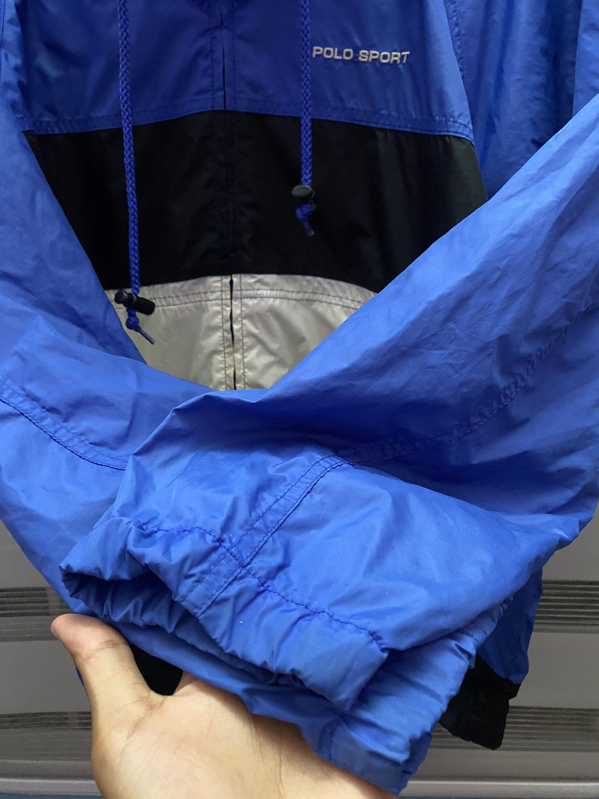 Polo Ralph Lauren × Ralph Lauren × Vintage Vintage 90s Polo Sport Spell Out Jacket Size US L / EU 52-54 / 3 - 3 Thumbnail