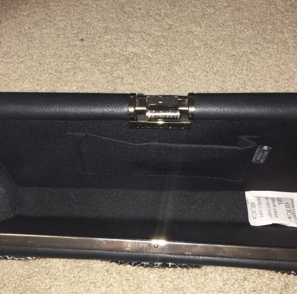 Other Gianni Bini Black Sparkly Clutch Size ONE SIZE - 3 Thumbnail