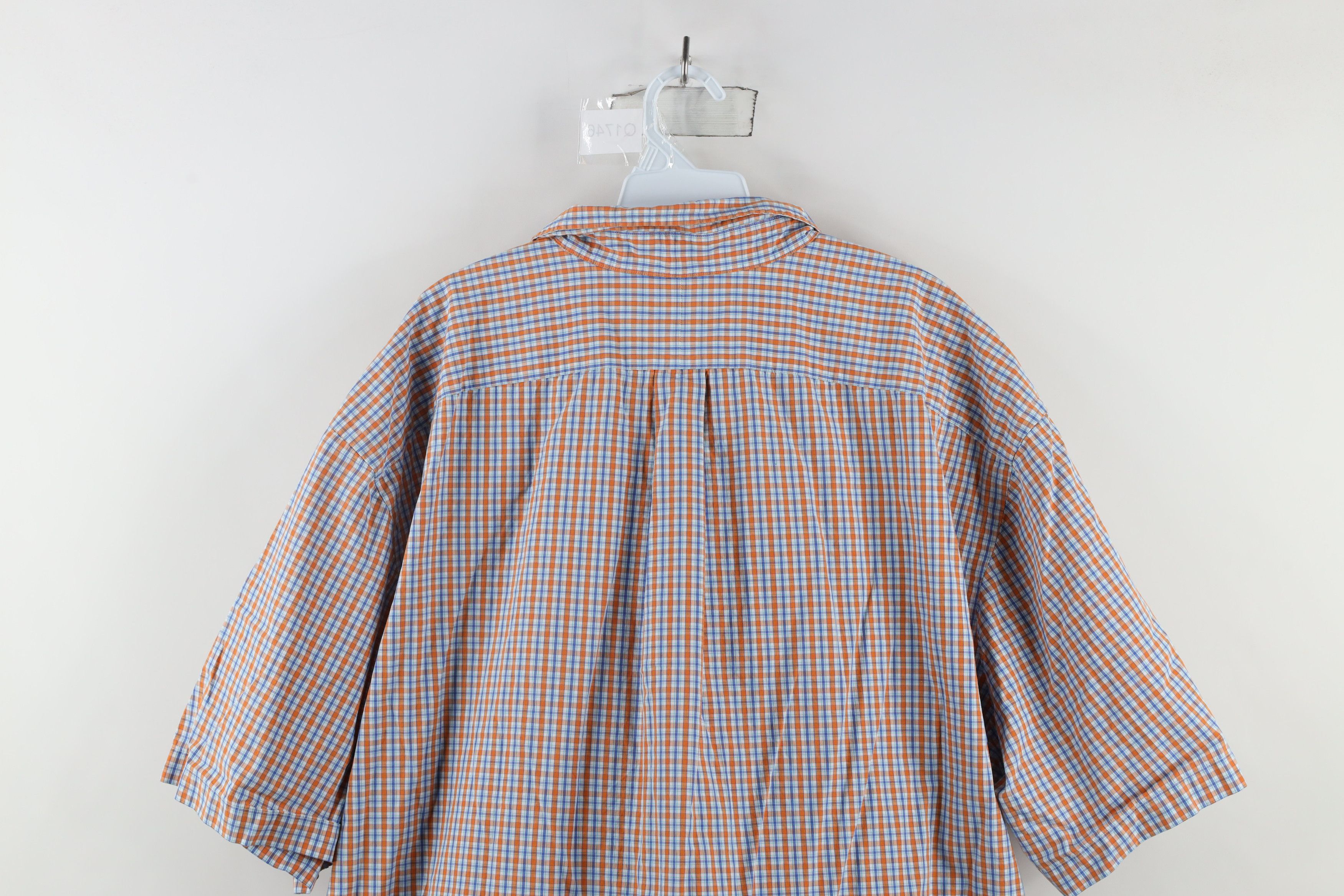 Ralph Lauren × Vintage Vintage 90s Ralph Lauren Short Sleeve Collared Button Shirt Size US XXL / EU 58 / 5 - 8 Thumbnail