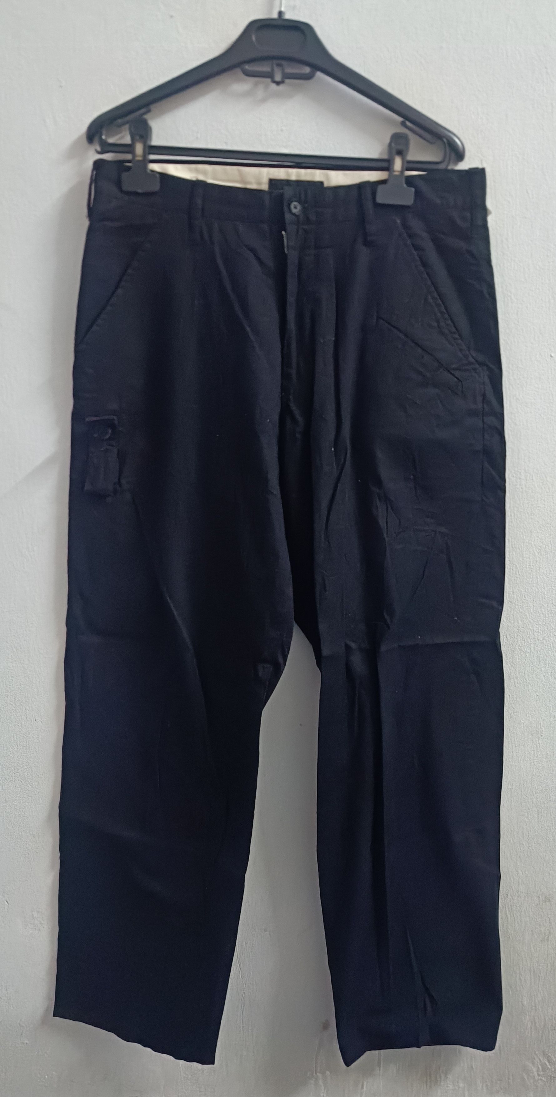 Yohji Yamamoto 🔥🔥Rare Yohji Yamamoto Regulation Black Pants Size US 32 / EU 48 - 1 Thumbnail