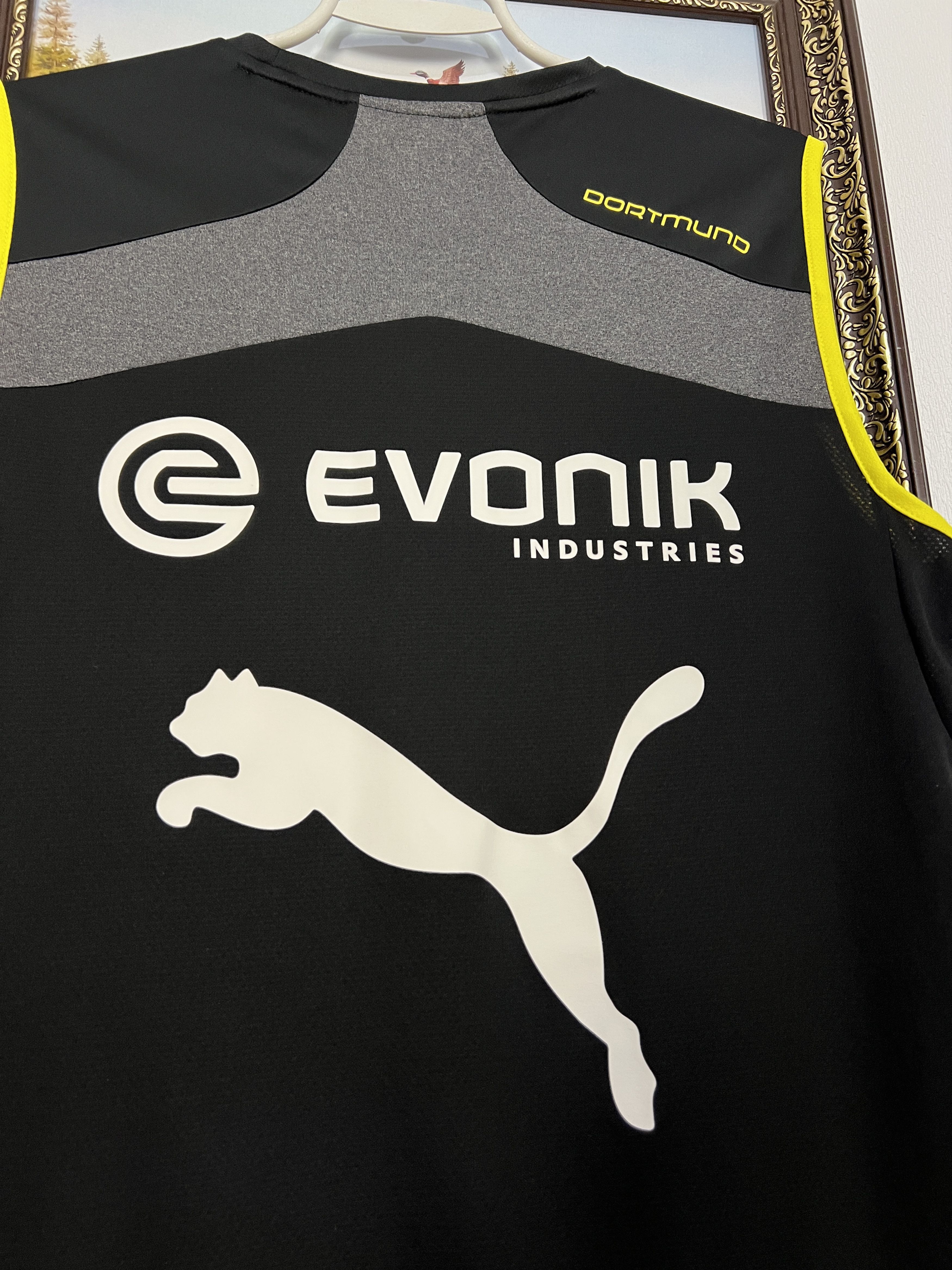 Puma Borussia Dortmund Football Train Vest Shirt Soccer Jersey Size US M / EU 48-50 / 2 - 10 Thumbnail