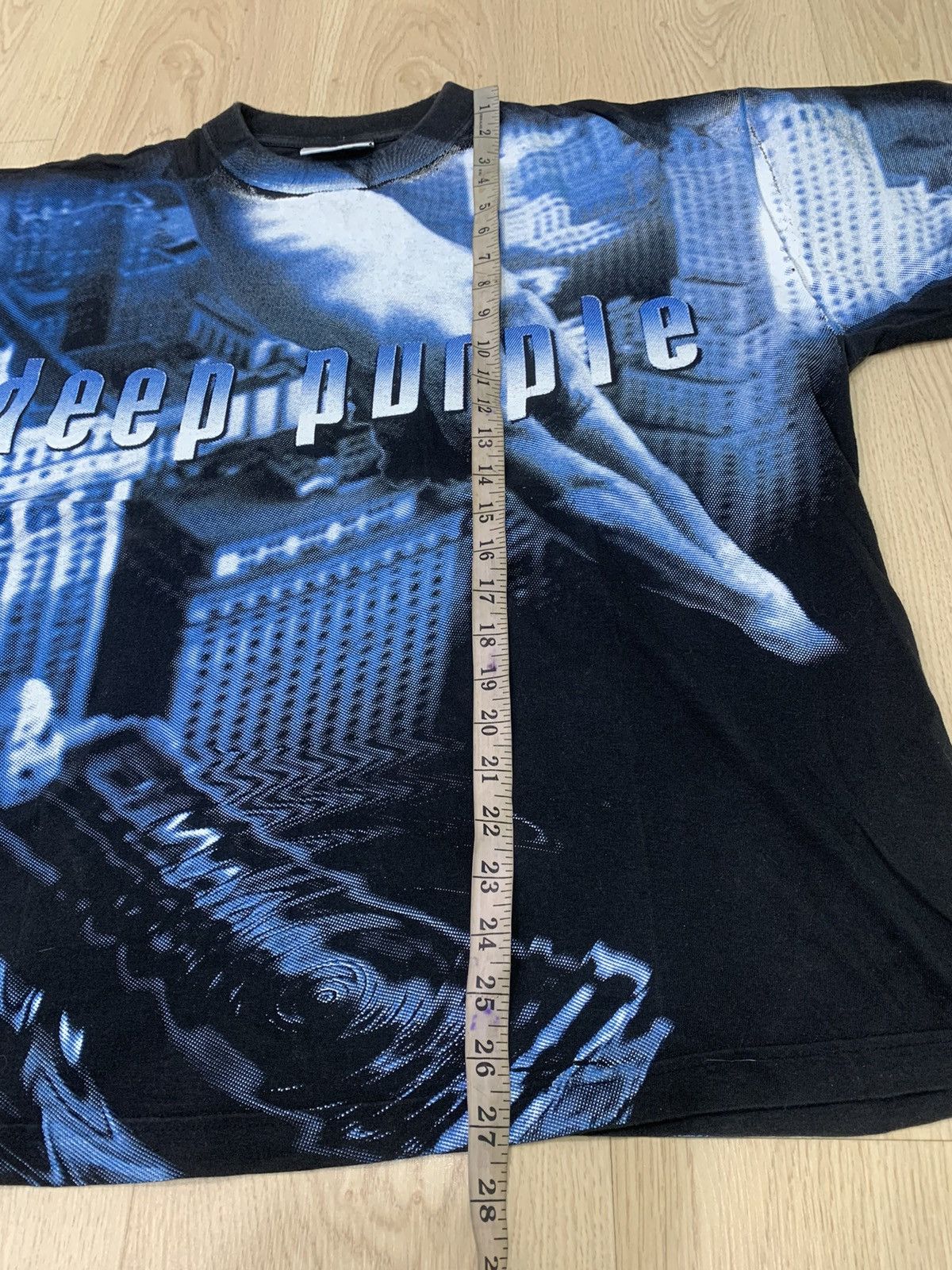 Band Tees × Vintage Vtg AOP DEEP PURPLE TOUR 90s NIRVANA AKIRA GNR METALLICA Size US XL / EU 56 / 4 - 8 Thumbnail