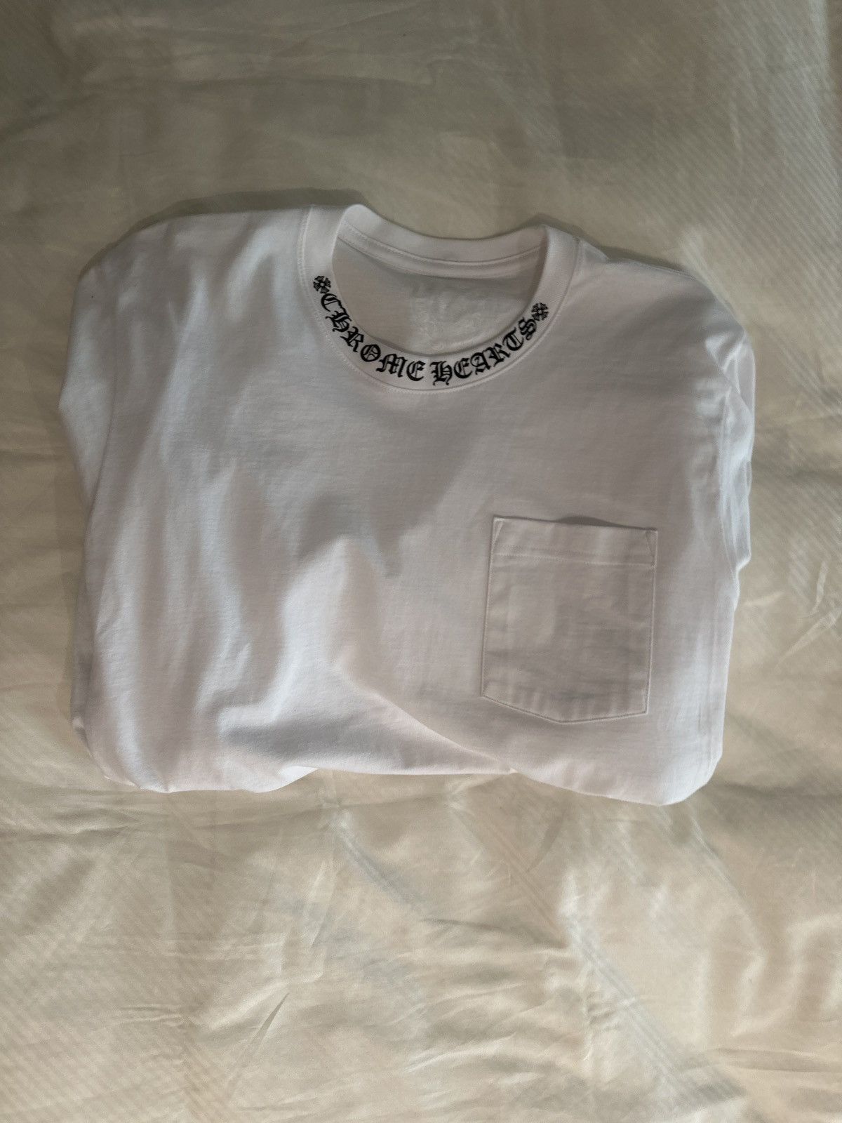 Chrome Hearts Long Sleeve Chrome Hearts White T Size US M / EU 48-50 / 2 - 3 Thumbnail